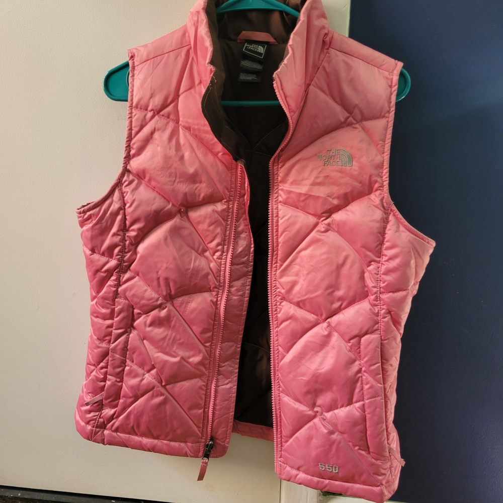 The North Face Pink Quilted Vest